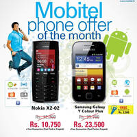Featured image for (EXPIRED) Mobitel Nokia X2-02 & Samsung Galaxy Y Colour Plus Promotion 20 May 2012