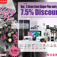 Featured image for Singer Plus Buy Any 3 Items Get 7.5% Discount 24 May 2012