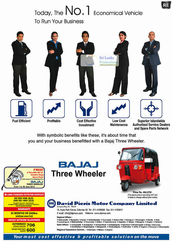 Bajaj Three Wheeler 11 Jun 2012