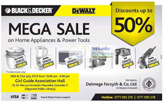 Black Decker 30 Jul 2012