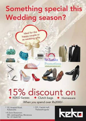 Featured image for (EXPIRED) Keko Sri Lanka 15% Off Sarees, Bags & Homeware Promotion 28 Jun – 20 Jul 2012