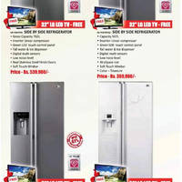 Featured image for LG Side by Side Fridge Abans Promotion Offers 28 Jul 2012