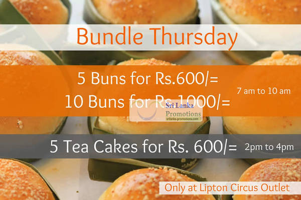 Featured image for (EXPIRED) BreadTalk Sri Lanka Bundle Thursday Promotion Offers @ Lipton Circus 9 Aug 2012