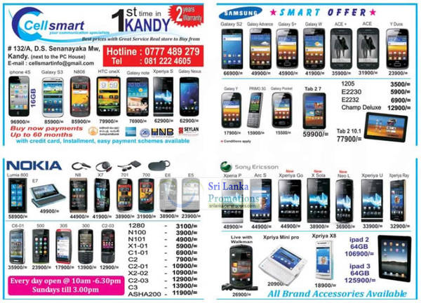 Featured image for Cellsmart (Celltronics) Smartphones & Tablets Offers 19 Aug 2012