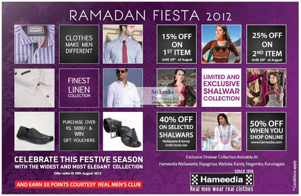 Featured image for (EXPIRED) Hameedia Ramadan Fiesta Up To 40% Off Promotion Offers 3 – 28 Aug 2012