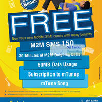 Featured image for Mobitel Prepaid SIM New FREE Benefits 5 Aug 2012