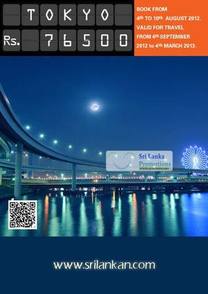 Featured image for (EXPIRED) SriLankan Airlines Tokyo Japan Promotion Air Fares 4 – 10 Aug 2012