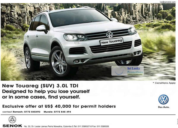Featured image for Volkswagen Touareg SUV Features & Price 5 Aug 2012