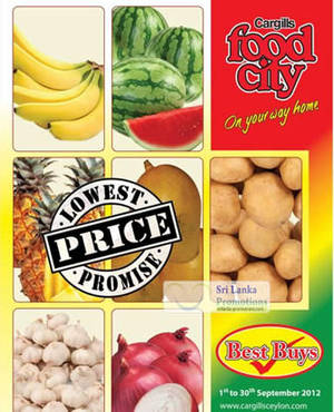 Featured image for Cargills Food City September 2012 Monthly Best Buys 1 – 30 Sep 2012