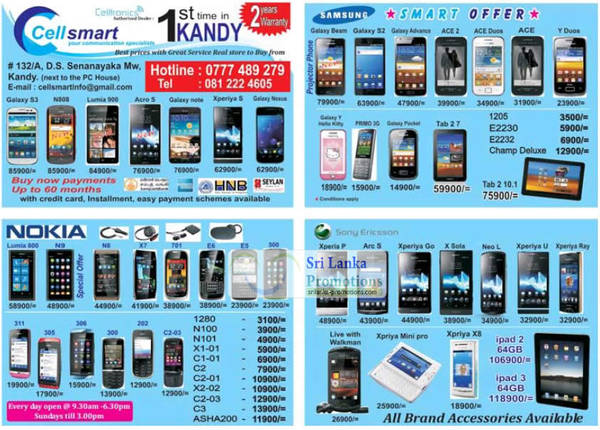 Featured image for Cellsmart (Celltronics) Smartphones & Tablets Offers 16 Sep 2012