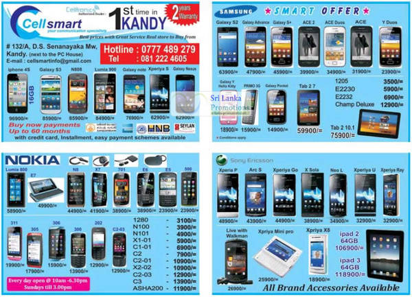 Featured image for Cellsmart (Celltronics) Smartphones & Tablets Offers 9 Sep 2012