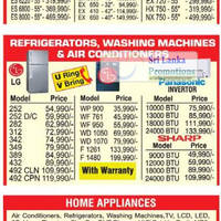 Featured image for Colombo Electronics TV, Fridge and Appliances Price Offers 16 Sep 2012