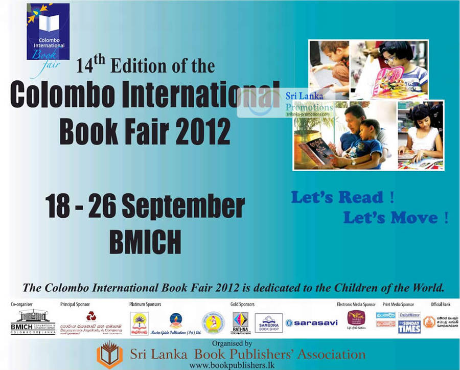 Colombo International Book Fair 16 Sep 2012