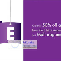 Featured image for (EXPIRED) Odel Further 50% Off Sale Items @ Maharagama 31 Aug – 16 Sep 2012