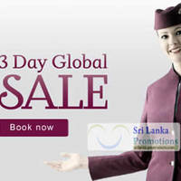 Featured image for (EXPIRED) Qatar Airways 3 Days Global Sale 4 – 6 Sep 2012