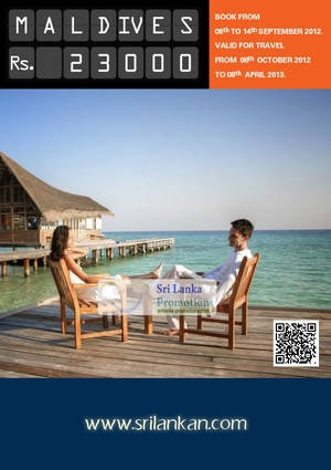 Featured image for (EXPIRED) SriLankan Airlines Maldives Promotion Air Fares 8 – 14 Sep 2012