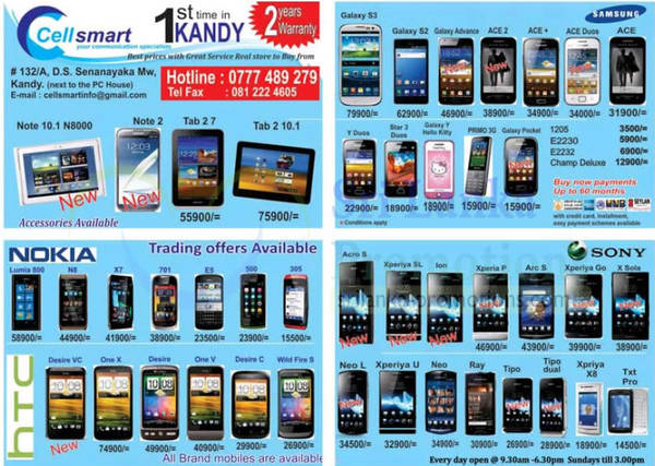 Featured image for Cellsmart (Celltronics) Smartphones Price Offers 14 Oct 2012