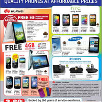 Featured image for Singer Huawei, HTC & Samsung Smartphones & Tablet Price Offers 28 Oct 2012