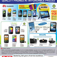 Featured image for Singer Huawei, HTC & Samsung Smartphone Offers 21 Oct 2012