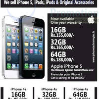 Featured image for i-Phone Technologies Apple iPhone 5, iPhone 4S & iPad 3 Price Offers 14 Oct 2012