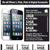 Featured image for i-Phone Technologies Apple iPhone 5, iPhone 4S & iPad 3 Price Offers 7 Oct 2012
