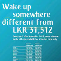Featured image for Emirates Promotion Air Fares (Dubai, Singapore, London, etc) 7 Nov 2012