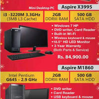 Featured image for Metropolitan Mcentre Acer Desktop PC Offers 2 Dec 2012