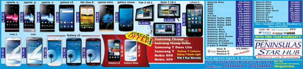 Featured image for Peninsulas Star Hub Mobile Phones & Smartphone Offers 2 Dec 2012