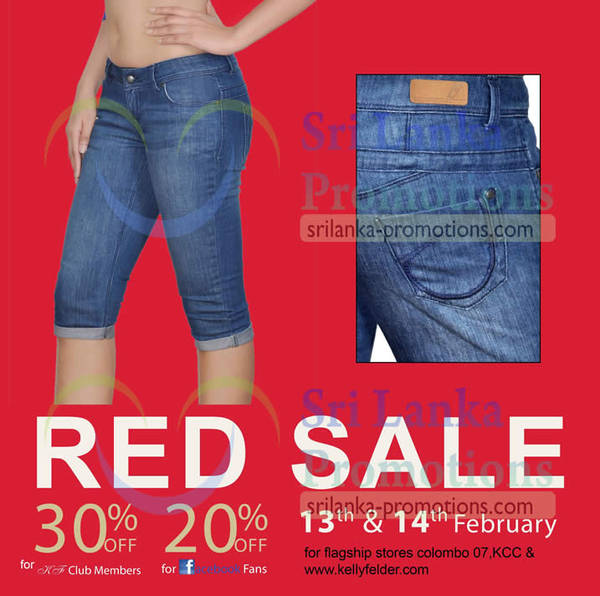 Featured image for (EXPIRED) Kelly Felder 20% Off Red Sale 13 – 14 Feb 2013