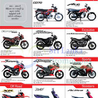 Featured image for Honda Motorcycles & Scooter Price List Offers 25 Mar 2013