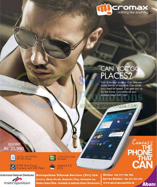 Featured image for Micromax Canvas 2 Android Smartphone Features & Price 24 Mar 2013