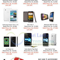 Featured image for Vayu Samsung, HTC, LG & Sony Smartphone Offers 2 Apr 2013
