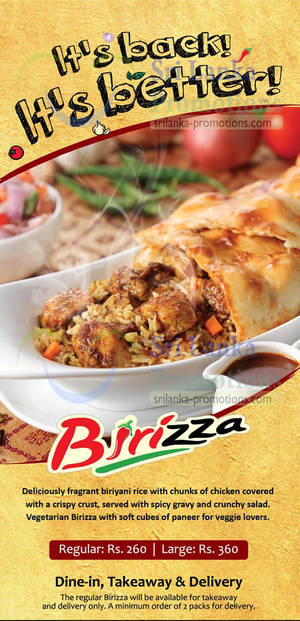 Featured image for Pizza Hut’s Birizza Meal is BACK 27 Jun 2013