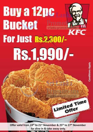 Page 3 » KFC In Sri Lanka (Dec 2019) | Sri Lanka Promotions