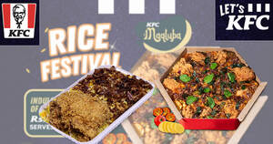 Featured image for KFC launches new Rice Festival range at Sri Lanka outlets from 26 Aug 2023