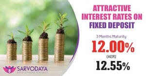 Featured image for Sarvodaya offering up to 10.92% AER with latest fixed deposit rates from 22 Feb 2024