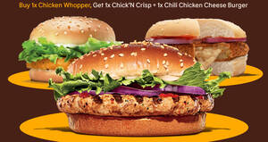 Featured image for Burger King Buy One, Get Two Free Triple Treat on 12 May 2024
