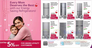 Featured image for Abans LG Energy Saving Refrigerators Offers from 12 May 2024