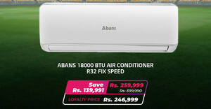 Featured image for Abans offers up to Rs.139,991 off LG and Abans Air Conditioners till 30 June 2024
