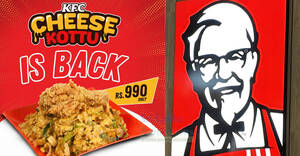 Featured image for KFC Sri Lanka Revives Beloved Cheese Kottu from 2 July 2024
