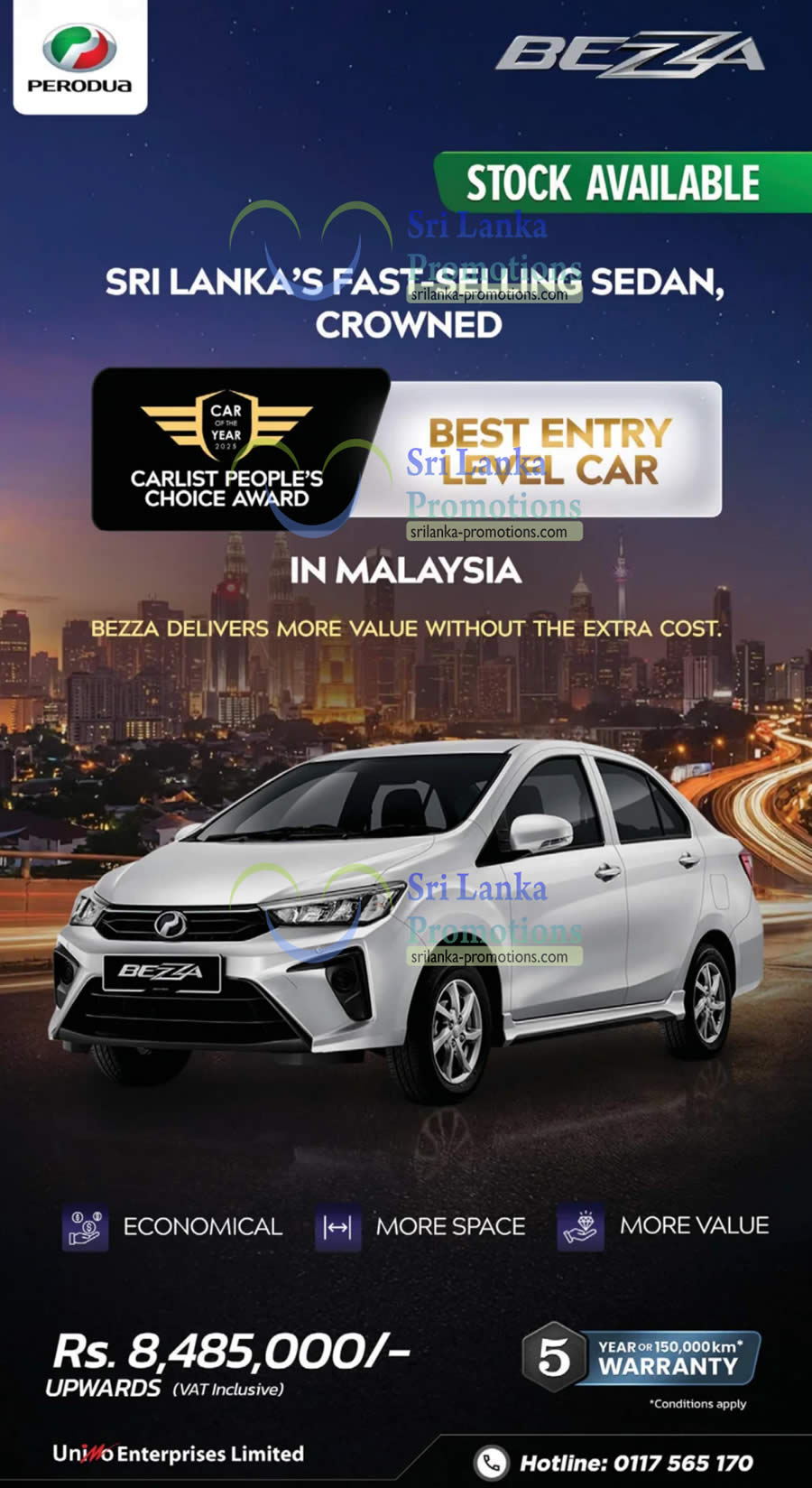 Perodua srilanka promotions.com 14 Dec 2025