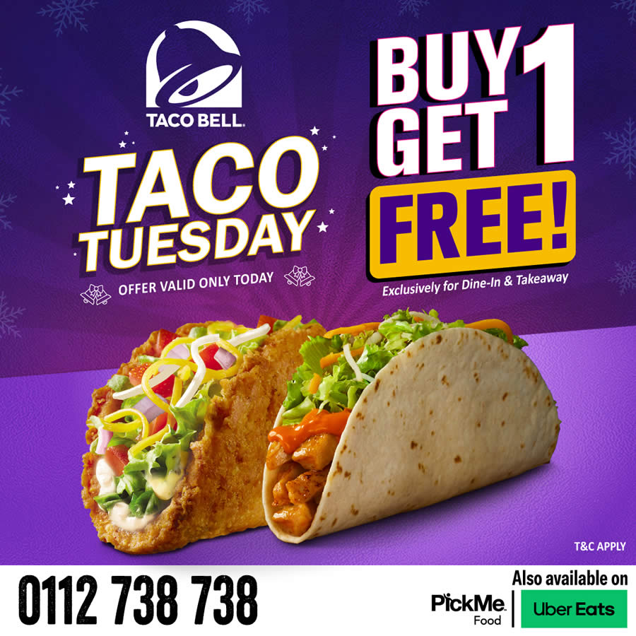 Taco Bell srilanka promotions.com 16 Dec 2025