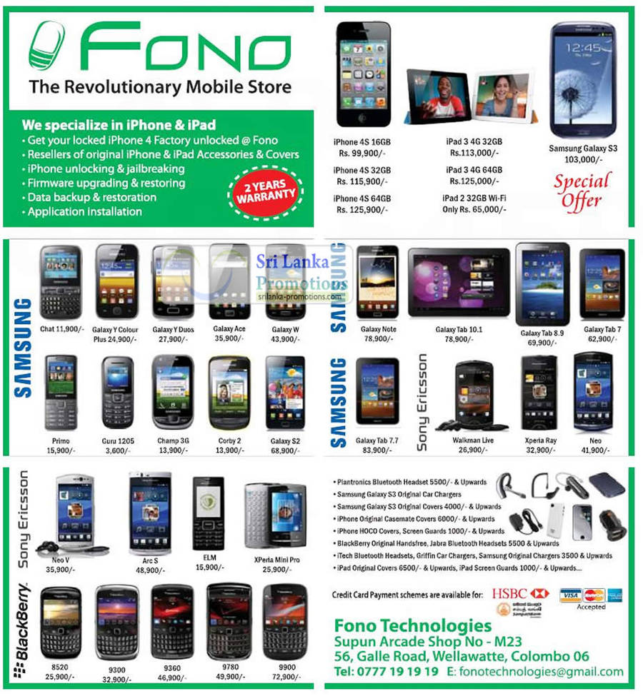 Fono Technologies 1 Jul 2012