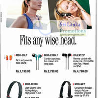 Featured image for Sony Earphones & Headphones Siedles Offers 25 Jul 2012