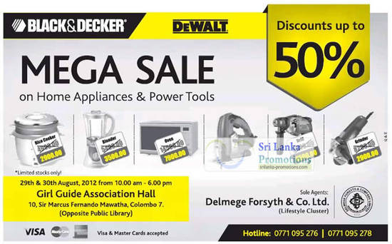 Black Decker 28 Aug 2012