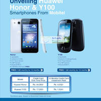 Featured image for Mobitel Huawei Honor & Huawei Y100 Promotion Offers 19 Aug 2012