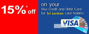 Featured image for SriLankan Airlines 15% OFF Promotion For Visa Credit/Debit Cardmembers 16 Aug – 15 Oct 2012