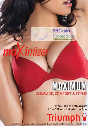 Featured image for (EXPIRED) Triumph 30% Off Maximizer Bra Promotion 11 – 17 Aug 2012