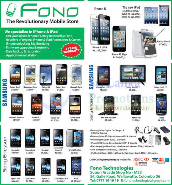 Fono Technologies 21 Oct 2012