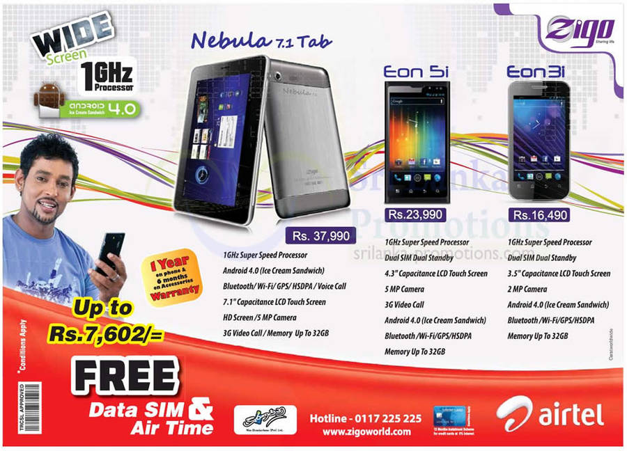 Airtel Zigo 4 Nov 2012